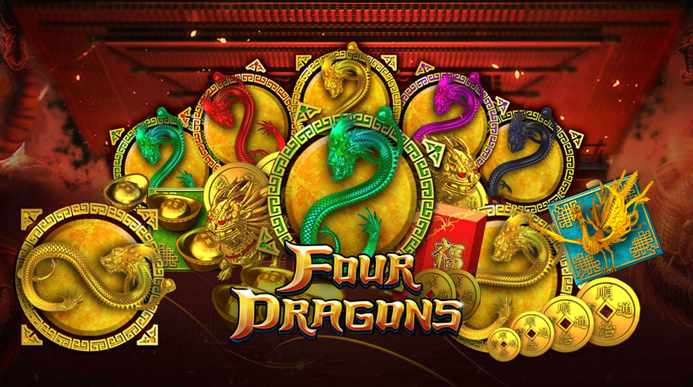 Four Dragon slot banner