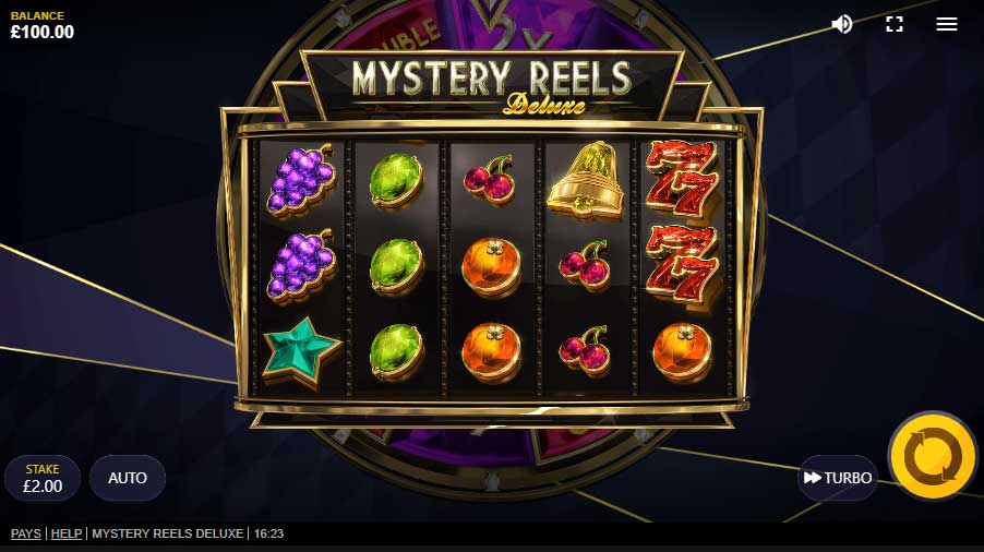 Mystery Reels Deluxe เกมสล็อตวงล้อลึกลับหรูหรา