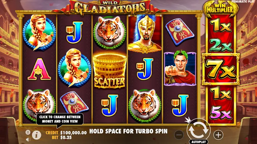 Wild Gladiators Play